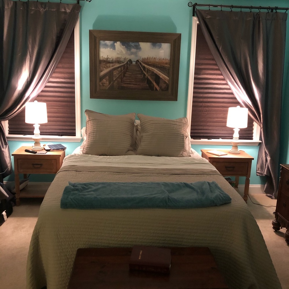Room Darkening Curtains ( 1 pair- 2 panels)